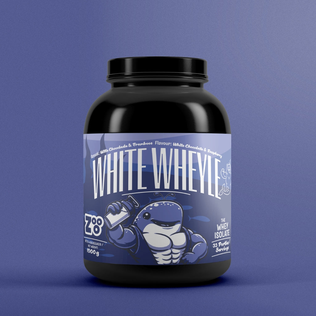 Zooo Nutrition White Wheyle Whey Isolate - Hoogwaardig eiwit voor spieropbouw en herstel.